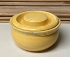 Homer Laughlin Kitchen Kraft Yellow Individual Covered Casserole LID ONLY