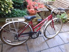 Raleigh Pioneer 120 Ladies Bicycle in Red