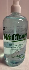 3-Pack We Clean Eucalyptus & Mint  Deep Cleansing Hand Soap 16.9 fl oz WeClean