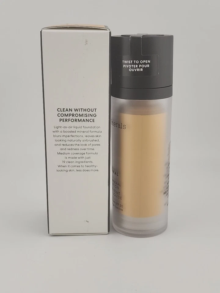 bareMinerals Original Liquid Mineral Foundation SPF 20 Sealed ( Light 08 ) - Image 3 of 3