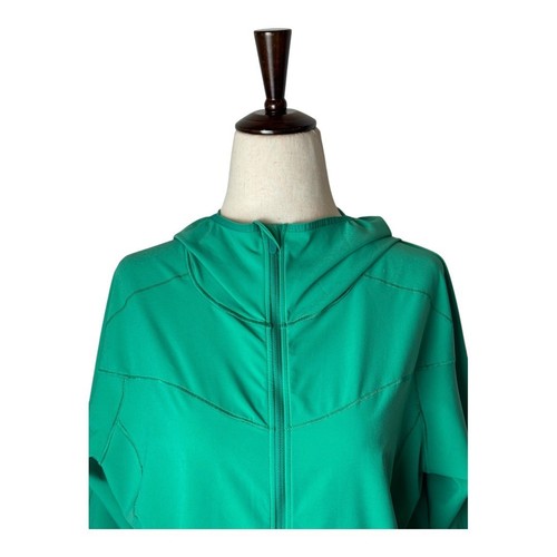 Lululemon Jacket Women 8 Kelly Green Mist Over Windbreaker Lightweight Outdoor - Picture 4 of 15