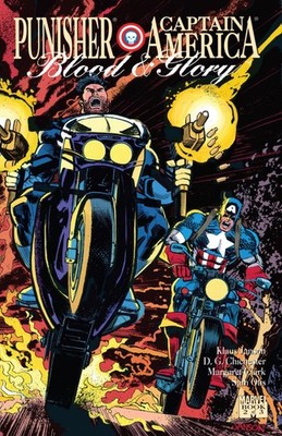Punisher Captain America Blood & Glory (1992) #   2 (8.0-VF) 1992
