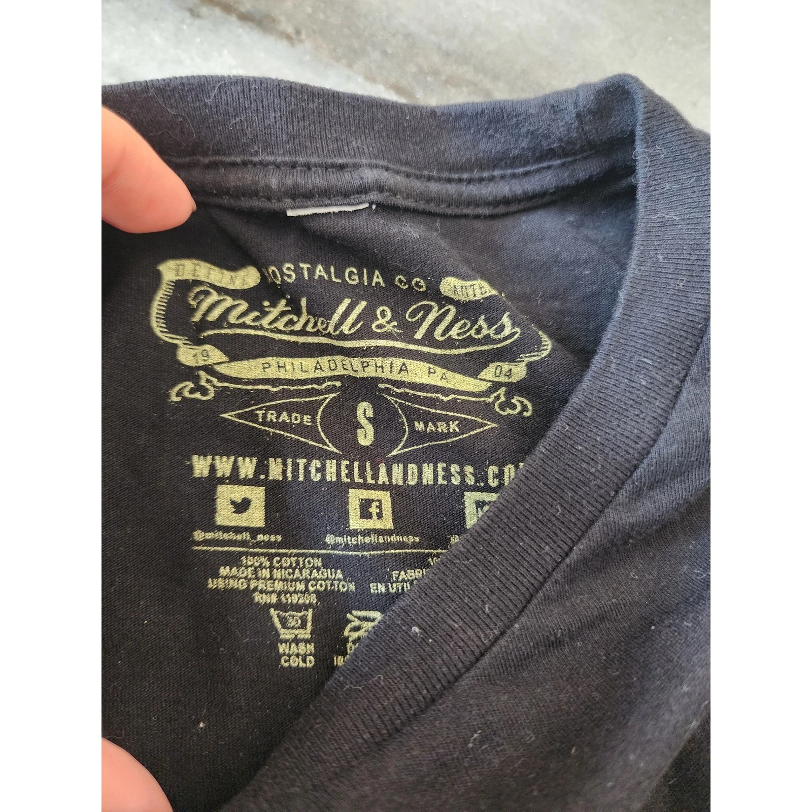 Mitchell & Ness Vince Carter 2000 Dunk Contest NBA All Star T-Shirt