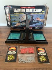 1989 Milton Bradley Electronic Talking Battleship - Incomplete - Tested Working 