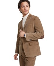 Tommy Hilfiger Mens Modern fit Sport Coat Blazer 42 R Beige Solid