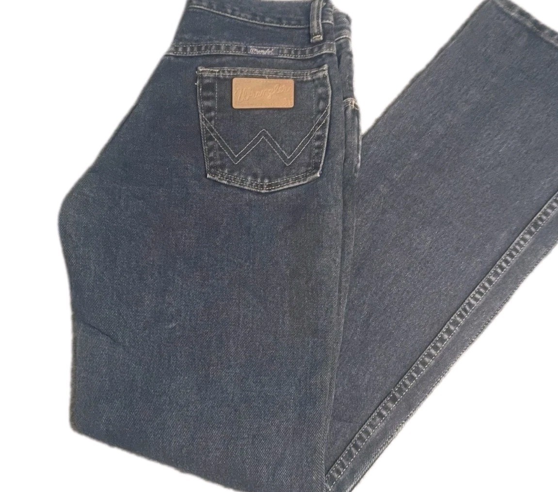 27x34 Made In Usa Dark Wash Straight Leg Denim