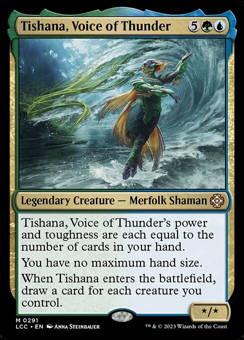 Tishana, Voice of Thunder 291 M Normal LCC MTG NM