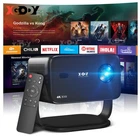 XGODY 4K Smart 5G Projector 18000 Lumen 1080P WiFi Bluetooth UHD Home Theater