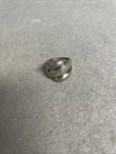 TAXCO MEXICO VINTAGE MODERNIST 925 SILVER RIBBED DOME RING 9