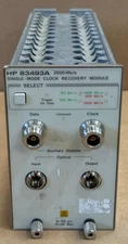 HP 83493A Single-Mode Optical Clock Recovery Module 2.5 Gb/s Infiniium DCA 098