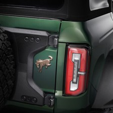 Ford Racing Tailgate Emblem Overlay Bronze Bronco 21-26