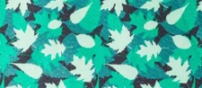 2025 Sample of JoAnn Green Leaves Printed Felt Fabric for Crafts & Costumes