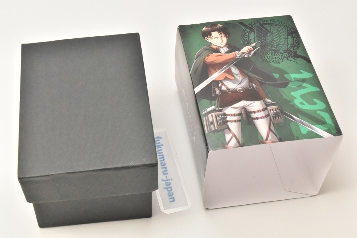 Attack on Titan Levi crystal magic figure Universal Studios