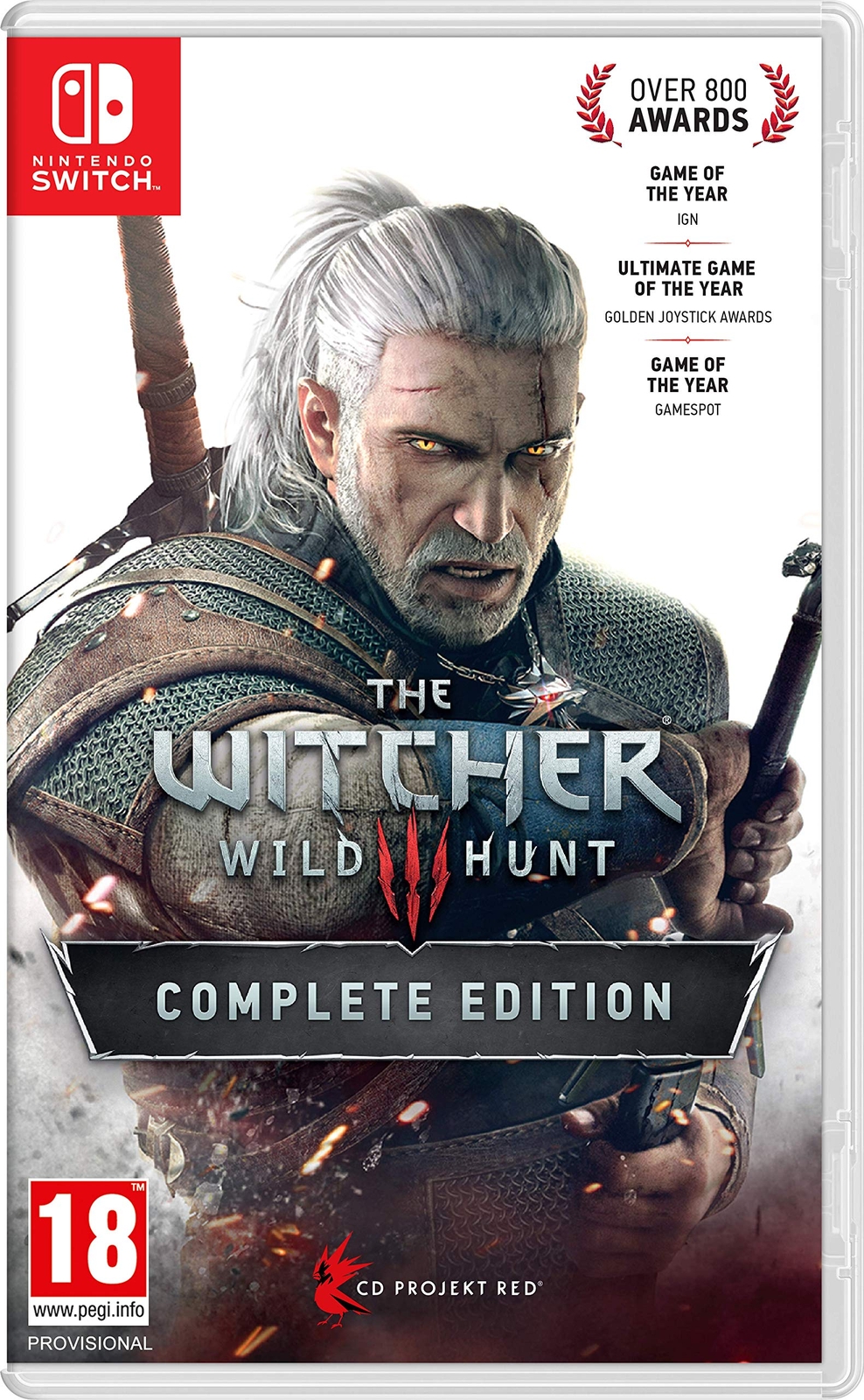 The Witcher 3 Wild Hunt Complete Edition Day 1 Edition Single (Nintendo Switch)