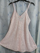 FREDERICKS VINTAGE SHEER GOWN SATIN BOWS V BACK TRAIN M-L GORGEOUS
