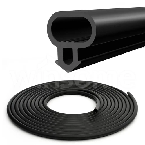 UPVC Window & Door Gasket Seal Flipper Double Glazing Rubber Draught Seal 6M