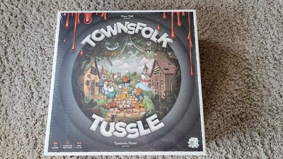 Townsfolk Tussle board game - Kickstarter Peddler's Welcome Basket pledge NEW