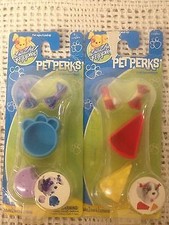 Unused Zhu Zhu Puppies Pet Perks Accessory Set Bows Food Bowl