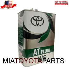 Genuine Toyota WS ATF Automatic Transmission Fluid 08886-81885 4L 08886-02305