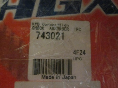 Rear AGX KYB Shock Absorber Manually Adjust Perf for Ford Mustang - Picture 2 of 8