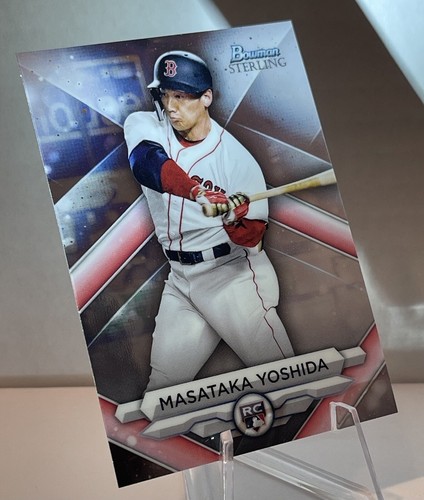 🔥 MASATAKA YOSHIDA BOSTON REDSOX 2023 Bowman Sterling - Rookie🔥 - Picture 3 of 4