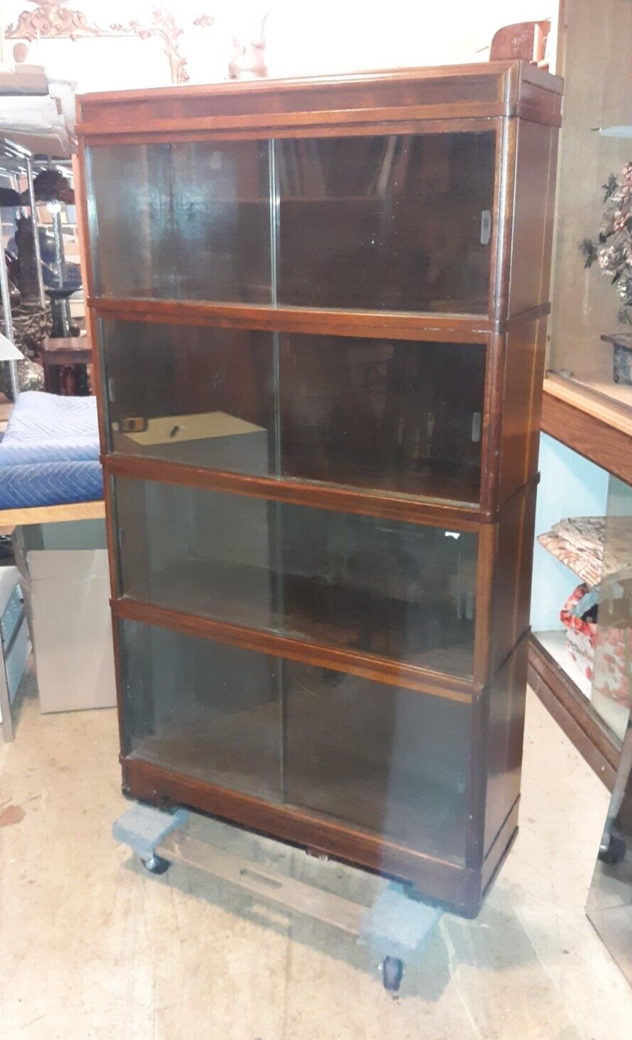 Art Deco Stacking Barrister Bookcase eBay