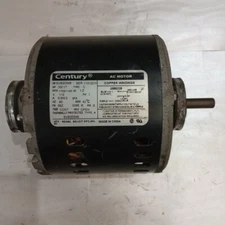 Century Motors SVB2034B , Split Phase, .33/.17 HP, 2SPD, Frame 56Z, 115 V.
