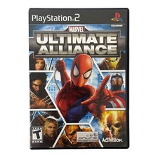 PS2 Marvel: Ultimate Alliance (Sony PlayStation 2, 2006) Complete W/Manual