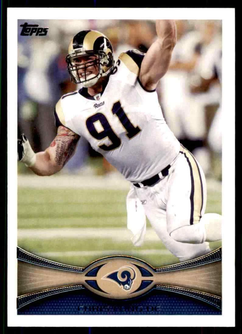 Chris Long trading card