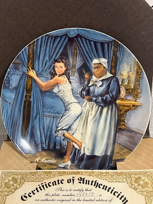 Ltd Ed. 1967 Gone With the Wind Collector Plate 
