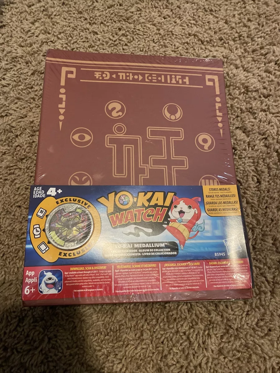 Yo-kai Watch Medallium Collection Book by Hasbro