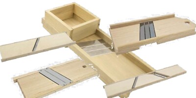 Karottenreibe Gemüsehobel Reiben Gemüseschneider Obstschneider Krauthobel Holz