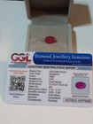 NATURAL EARTHMINED GGL CERTIFIED GEM TESTED HEATED OVAL PINK SAPPHIRE 5.02 CTS. — photo 1
