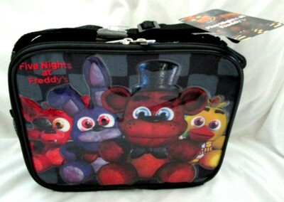 FIVE NIGHTS AT FREDDYS FNAF CHARACTER INSULATED LUNCHBOX
