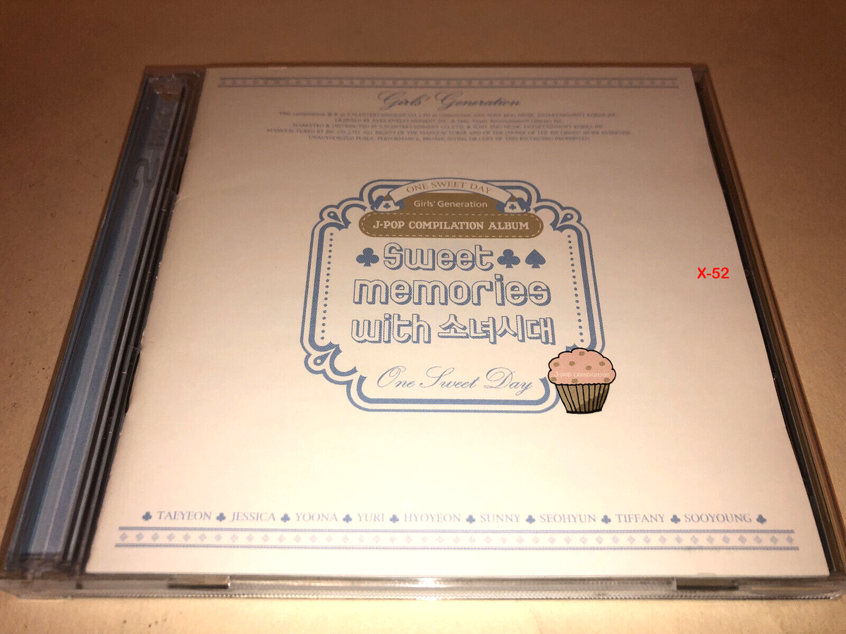 Jpop hits compilation CD Sweet Memories with Girls Generation Koda