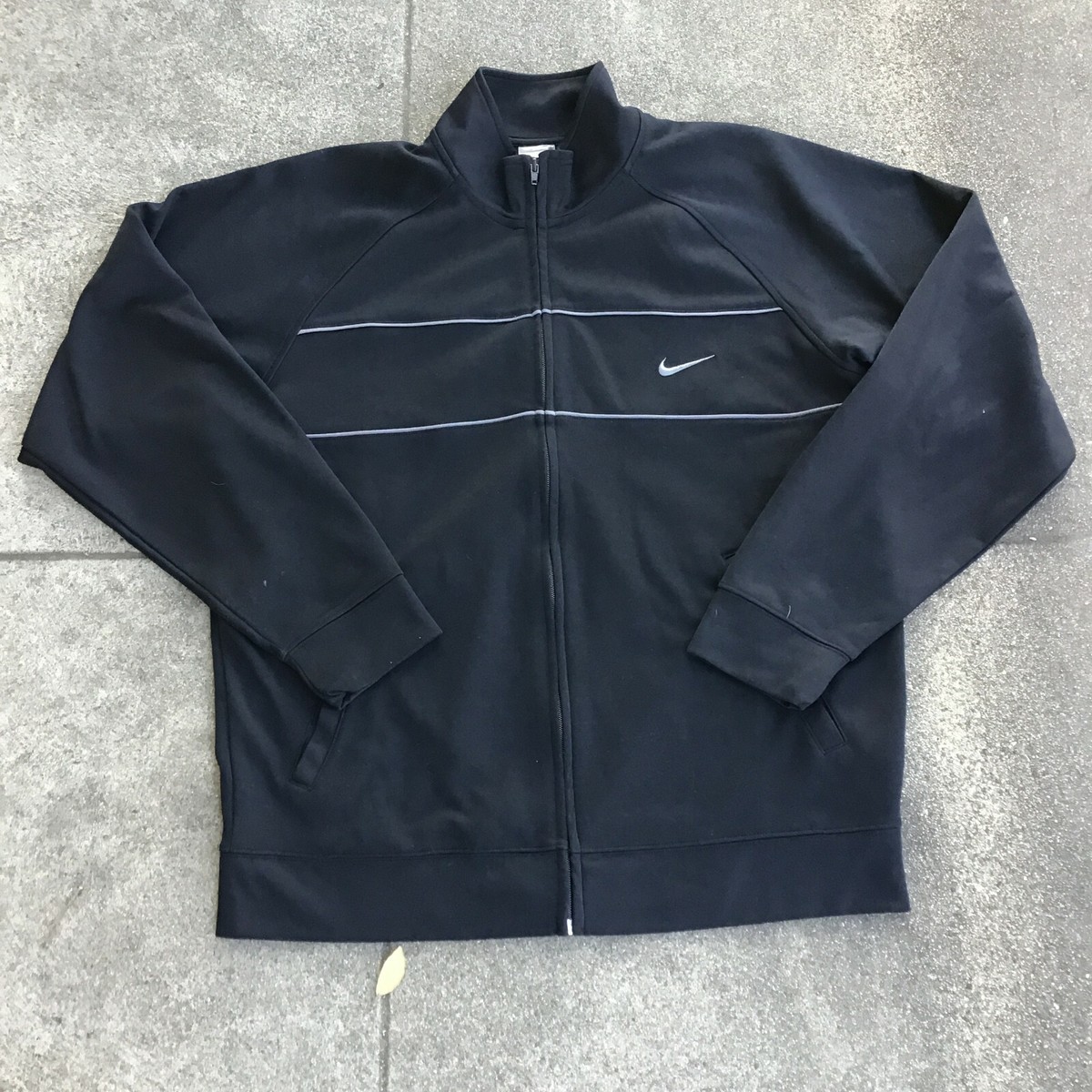 NikeSportswear Men Large Black Jacket and Pants 2-Piece Set