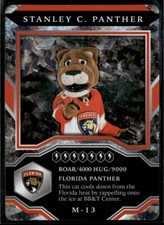 2021-22 UD MVP mascots sparkle Stanley C. Panther #M-13