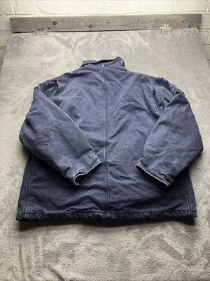 Carhartt FR Jacket Mens 3XL Blue Flame Resistant Insulated Coat
