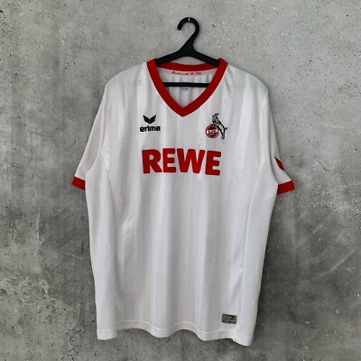 FC KOLN 2013 2014 HOME FOOTBALL SHIRT ERIMA JERSEY