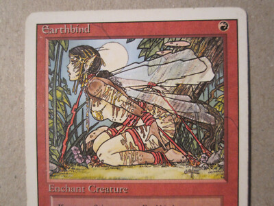 earthbind mtg card Prices | Magic Unlimited Mint / near mint condition trading card Vtg 1994 Magic: the Gathering