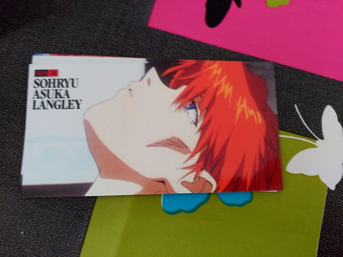 Carddass Masters Wide Neon Genesis Evangelion DEATH AND REBIRTH