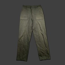 1960 OG 107 Type 1 Cotton Pants 28x30 Vintage Military