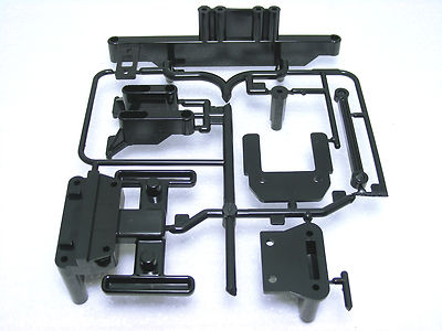 INCOMPLETE Tamiya 4WD TA02 FWD FF 53166 OP166 FRP Chassis