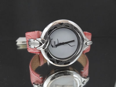 Roberto Cavalli Just Cavalli Snake 7251425515 Pink Leather Band