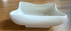 Cute Vintage Mid-century White McCoy Pottery Square Planter