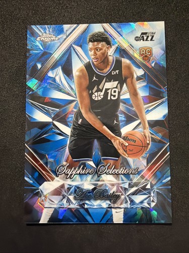 2025-26 Topps Chrome Sapphire Edition - Sapphire Selections Ace Bailey (RC)