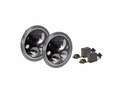 Vision X Vortex LED Black Headlights Fit 2007-2018 Jeep Wrangler JK