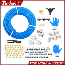 Findmall Compressed Air Line Kit 3/4” x100FT, Shop Air Line Kit