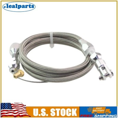 For CHEVY  97-07 LS1 Engine 4.8L 5.3L 5.7L 6.0L 36'' Braided Throttle Cable Kit
