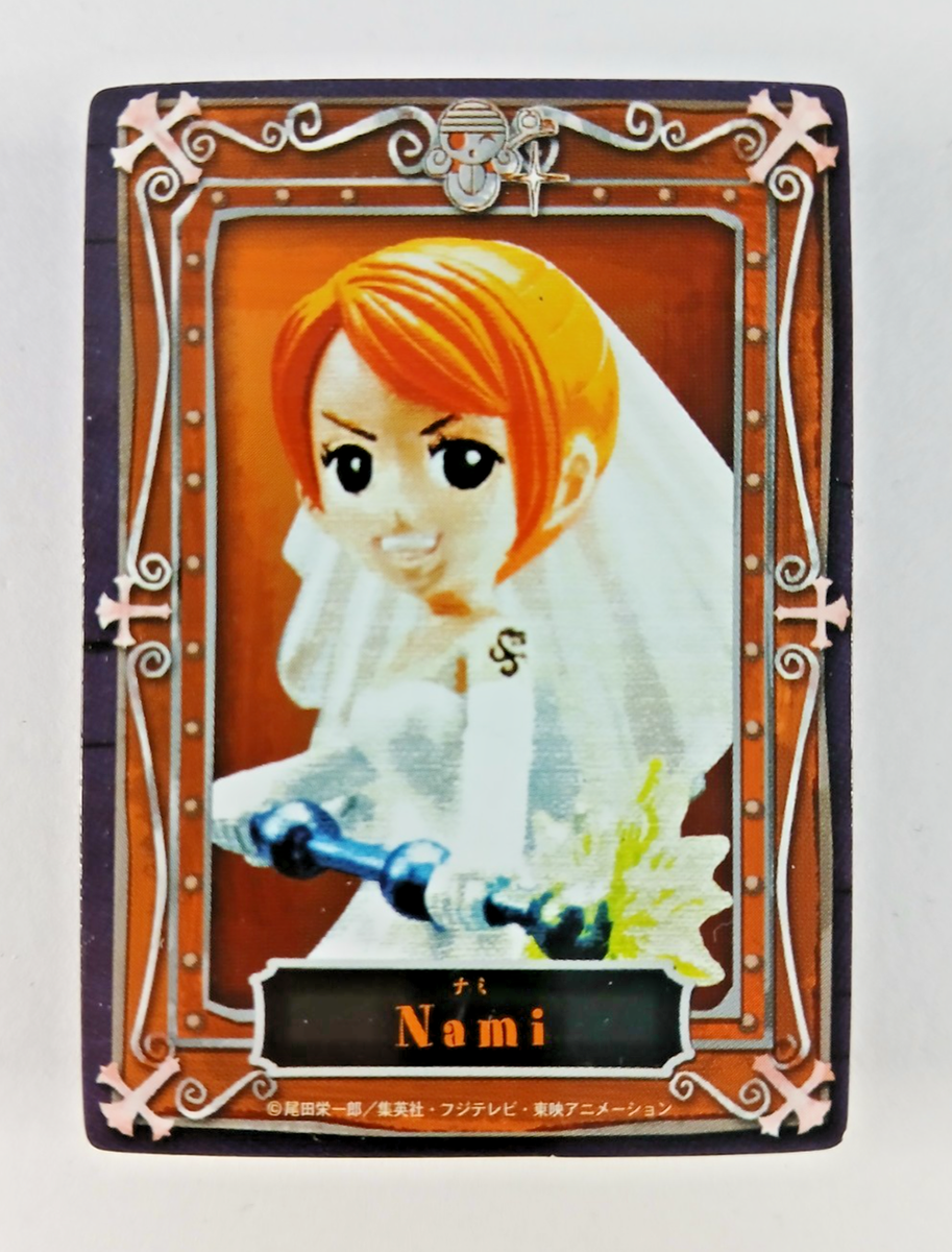 Nami - One Piece mini card (2008 Japan) Thriller Bark Story
